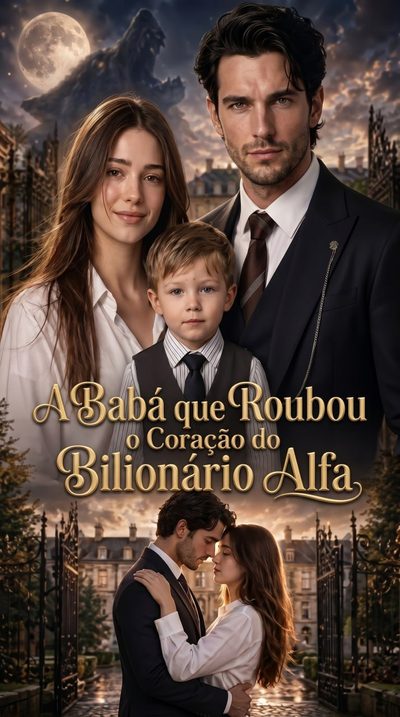Capa da minissérie A Babá que Roubou o Coração do Bilionário Alfa