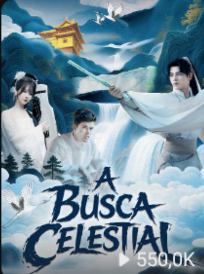 Capa da minissérie A Busca Celestial