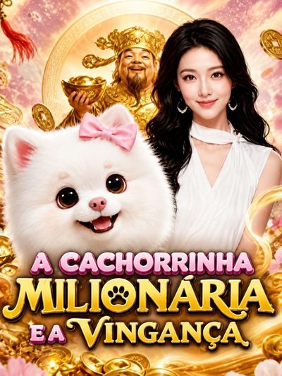Capa da minissérie A Cachorrinha Milionária e a Vingança