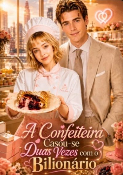 Capa da minissérie A Confeiteira Casou-se Duas Vezes com o Bilionário