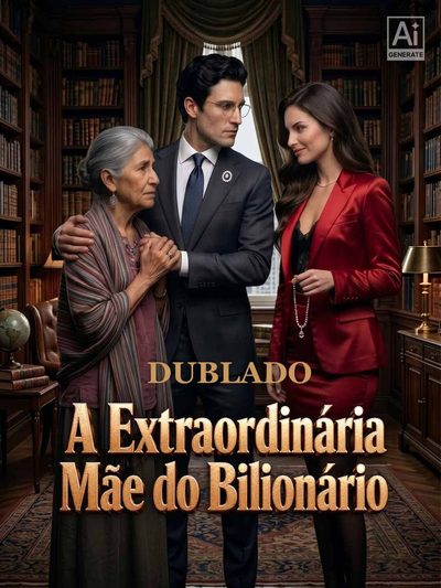 Capa da minissérie A Extraordinária Mãe do bilionário