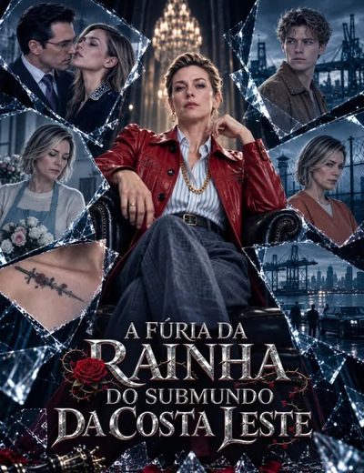Capa da minissérie A Fúria da Rainha do Submundo da Costa Leste -