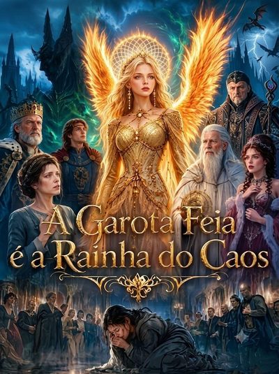 Capa da minissérie A Garota Feia É a Rainha do Caos