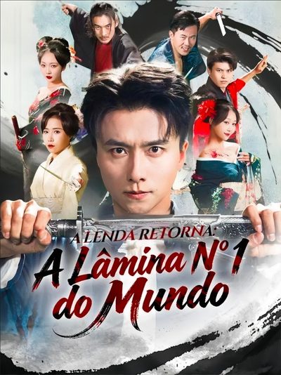 Capa da minissérie A Lenda Retorna: a Lâmina N 1 do Mundo