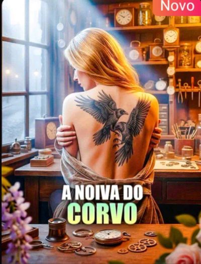 Capa da minissérie A Noiva do Corvo