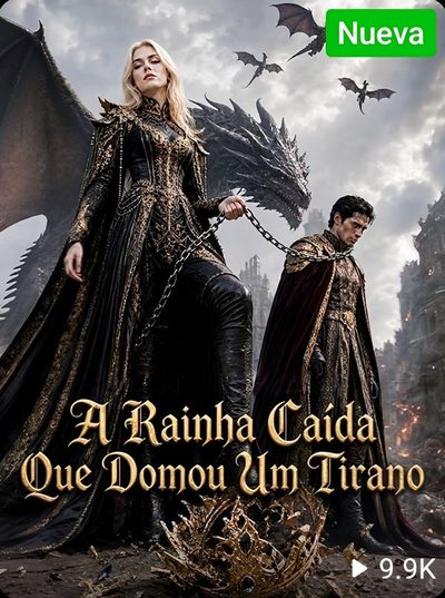 Capa da minissérie A Rainha Caída que Domou um Tirano