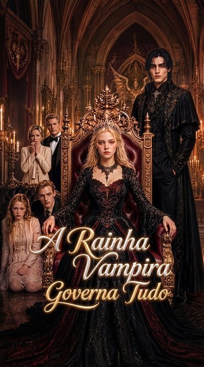 Capa da minissérie A Rainha Vampira Governa Tudo