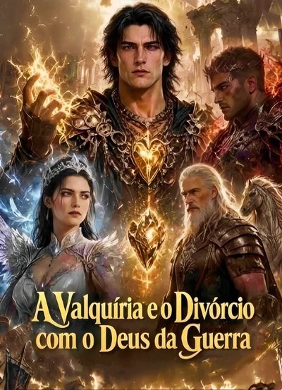 Capa da minissérie A Valquíria É o Divórcio com o Deus da Guerra -