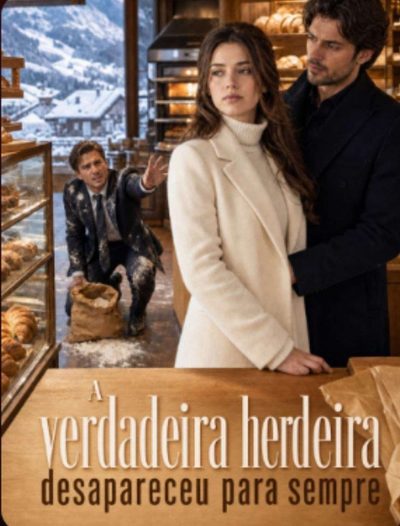 Capa da minissérie A Verdadeira Herdeira Desapareceu para Sempre
