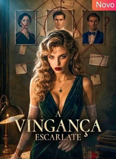 Capa da minissérie � a Vingança Escarlate