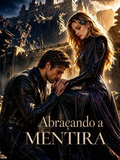 Capa da minissérie Abraçando a Mentira