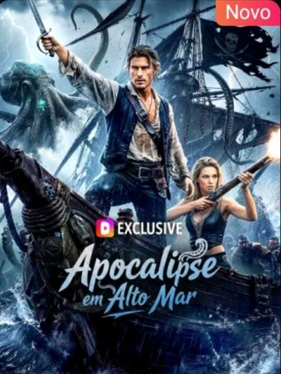 Capa da minissérie Apocalipse em Alto Mar