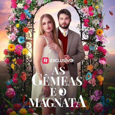 Capa da minissérie As Gêmeas e o Magnata Dublado