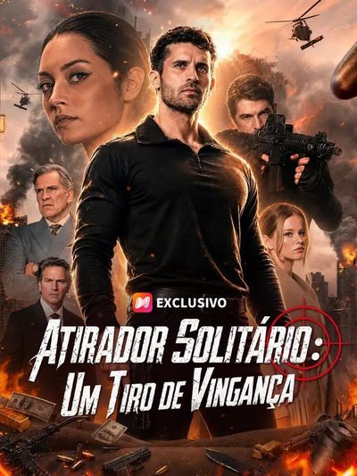 Capa da minissérie Atirador Solitário: um Tiro de Vingança