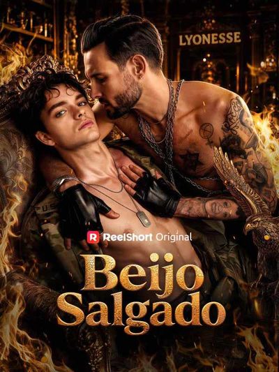 Capa da minissérie Beijo Salgado Bl �
