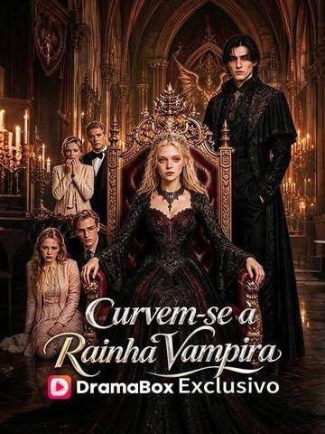 Capa da minissérie Curvem-se à Rainha Vampira