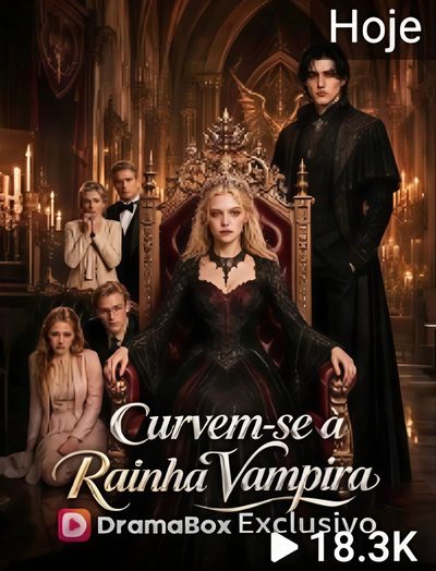 Capa da minissérie Curvem-se a Rainha Vampira