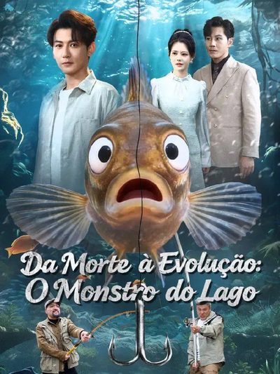 Capa da minissérie Da Morte à Evolução: o Monstro do Lago