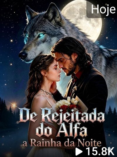 Capa da minissérie De Rejeitada do Alfa a Rainha da Noite