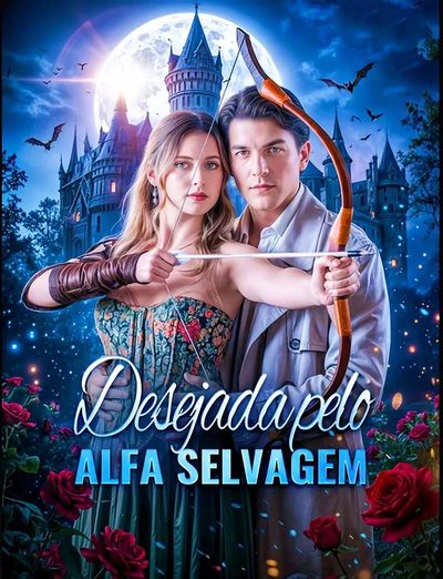 Capa da minissérie Desejada Pelo Alfa Selvagem