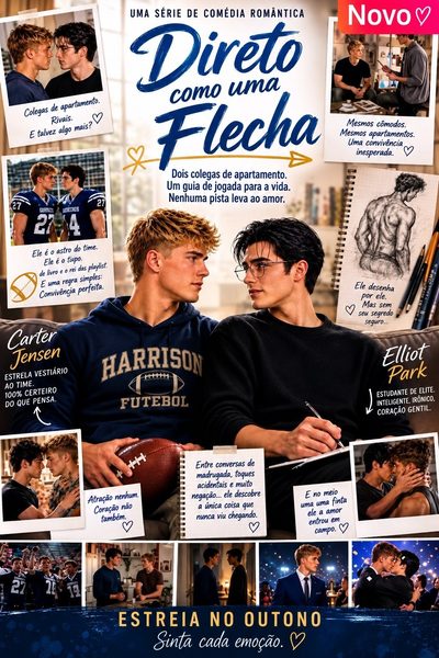Capa da minissérie Direto Como uma Flecha - Lgbt Bl