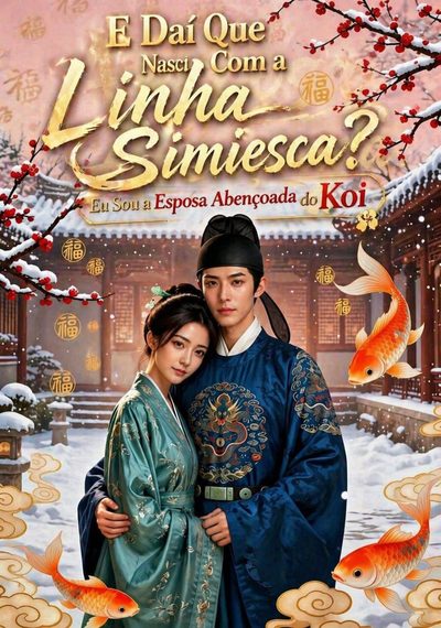 Capa da minissérie E Daí Que Nasci Com a Linha Simiesca? Eu Sou a Esposa Abençoada do Koi A ESPOSA ABENÇOADA