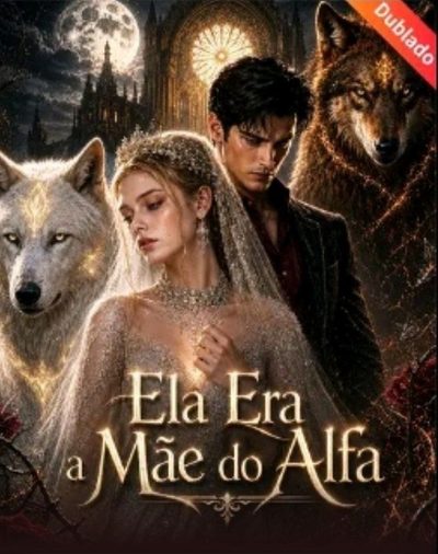 Capa da minissérie Ela Era a Mãe do Alfa