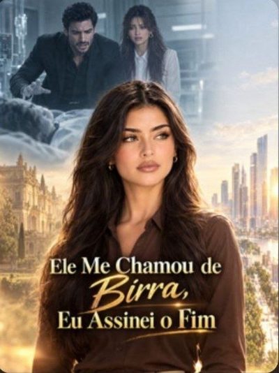 Capa da minissérie Ele Me Chamou de Birra,eu Assinei o Fim