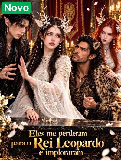 Capa da minissérie Eles Me Perderam para o Rei Leopardo e Imploram