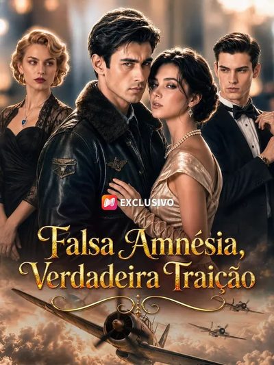 Capa da minissérie Falsa Amnésia, Verdadeira Traição