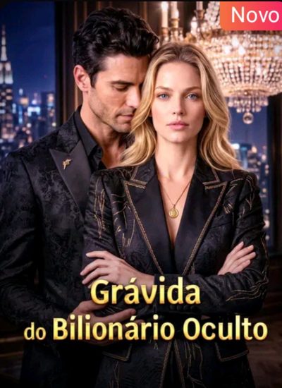 Capa da minissérie Grávida do Bilionário Oculto