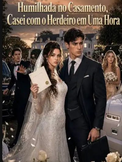Capa da minissérie Humilhada no Casamento, Casei com um Herdeiro em uma Hora