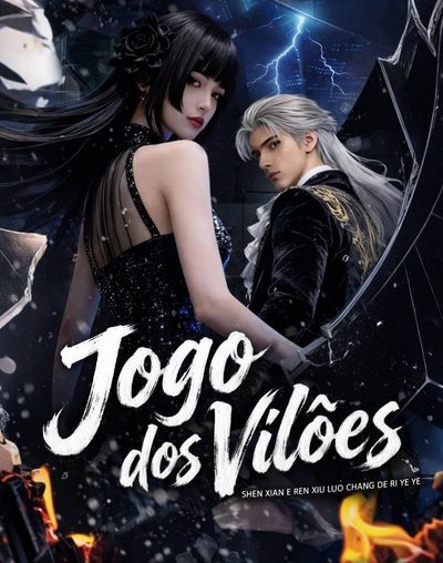 Capa da minissérie Jogo dos Vilões