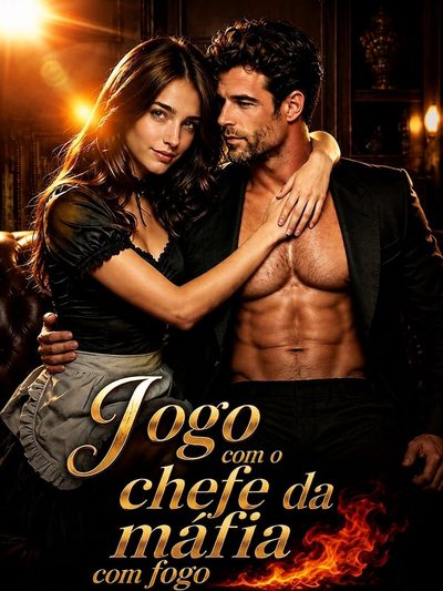 Capa da minissérie Juega Con Jefe de Mafia Con Fuego / Jogo com um Chefe da Máfia com Fogo