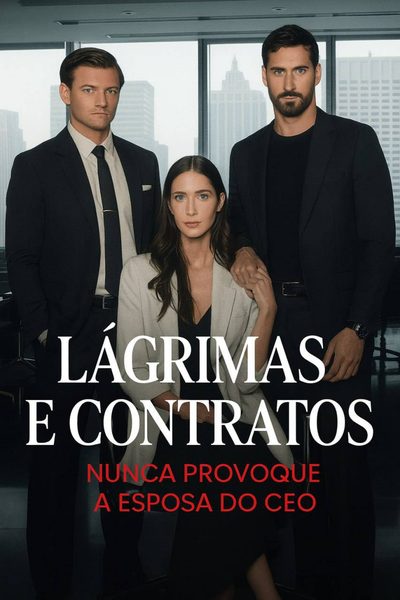 Capa da minissérie Lágrimas e Contratos Nunca Provoque a Esposa do CEO