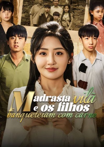 Capa da minissérie Madrasta Vilã e os Filhos Banqueteram com Carne Dublado