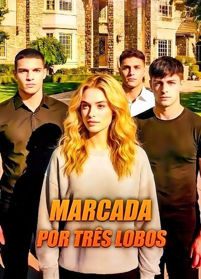 Capa da minissérie Marcada por Três Lobos
