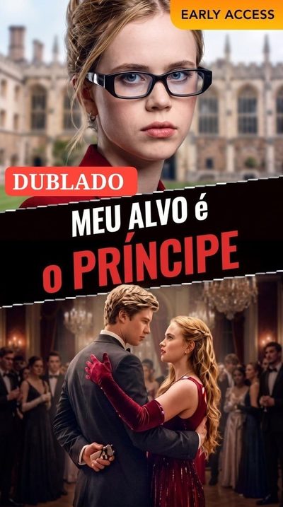 Capa da minissérie Meu Alvo É o Príncipe