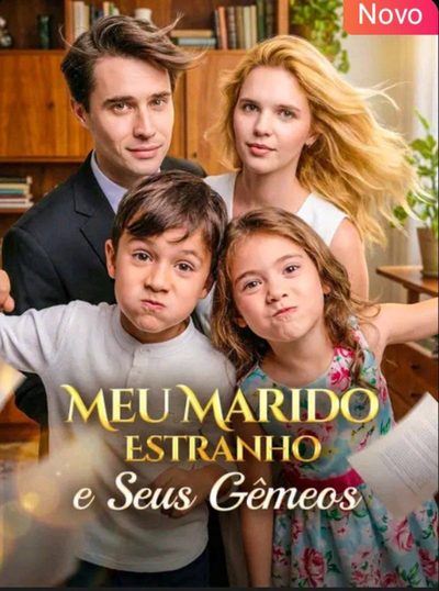 Capa da minissérie Meu Marido Estranho e Seus Gêmeos