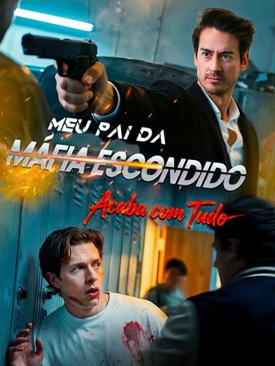 Capa da minissérie Meu Pai da Máfia Escondido Acaba com Tudo Legendado