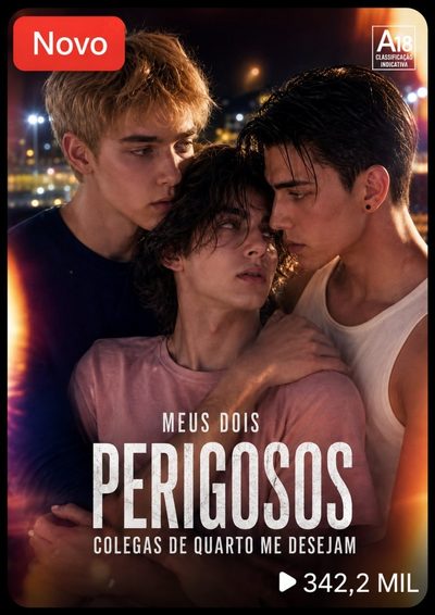Capa da minissérie Meus Dois Perigosos Colegas de Quarto Me Desejam Bl