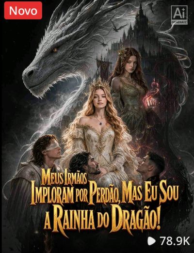 Capa da minissérie Meus Irmãos Imploram Perdão Mas Eu Sou a Rainha do Dragão! Dublado