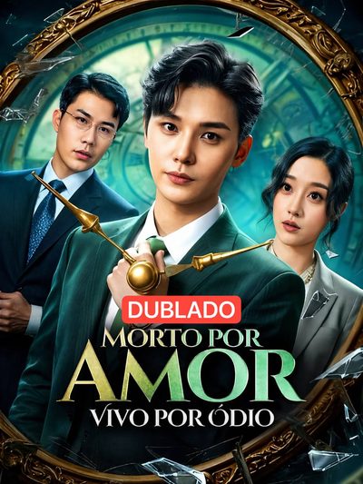 Capa da minissérie Morto por Amor Vivo por Ódio