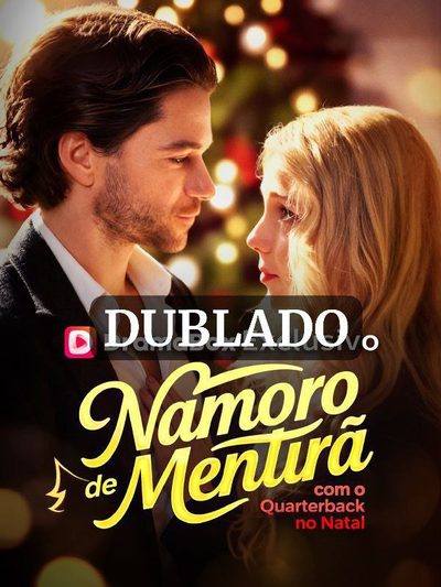 Capa da minissérie Namoro de Mentira com o Quarterback no Natal (dublado)