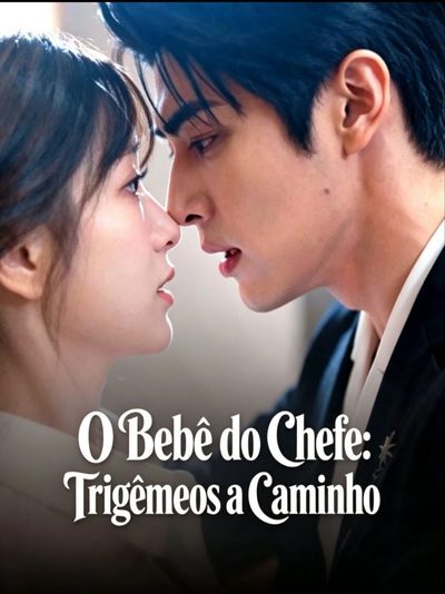 Capa da minissérie O BEBÊ DO CHEFE TRIGÊMEOS A CAMINHO IA The Boss's Baby: Triplets on the Way