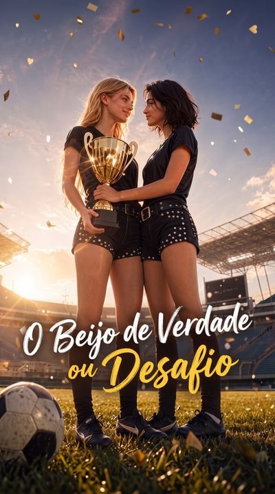 Capa da minissérie O Beijo de Verdade ou Desafio - LGBT GL