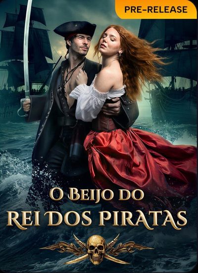Capa da minissérie O Beijo do Rei dos Piratas