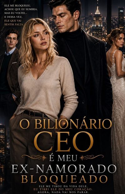 Capa da minissérie O BILIONÁRIO CEO É MEU EX-NAMORADO BLOQUEADO Arthur's Secret Obsession
