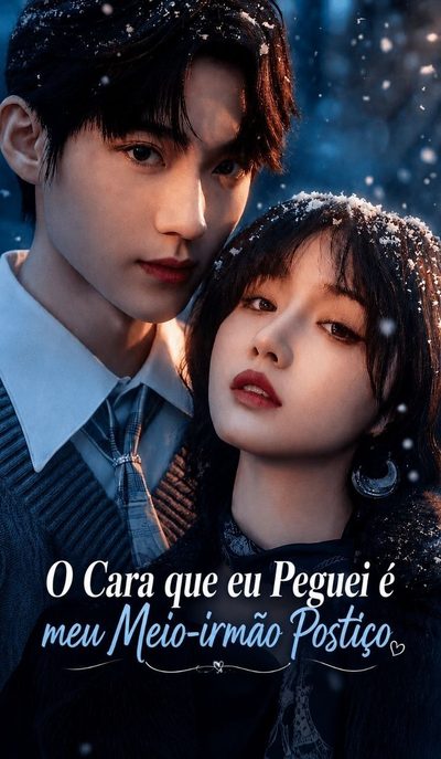 Capa da minissérie O Cara que Eu Peguei É Meu Meio-irmão Postiço