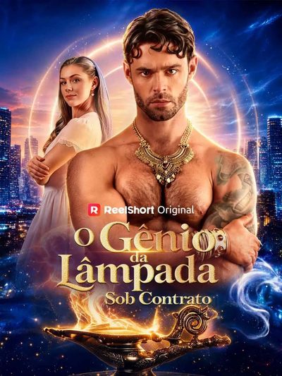 Capa da minissérie O Gênio da Lâmpada Sob Contrato - Dublado